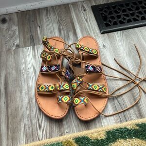 American Eagle Outfitters Colorful Sandals